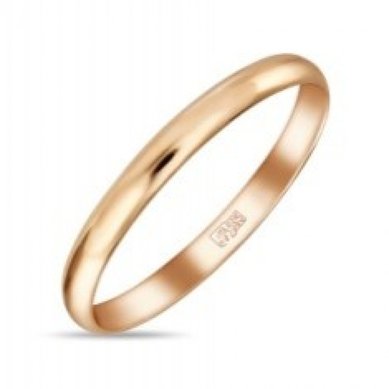 Обручальное кольцо R01-R-040-200-М12690 - Ювелирный бренд Московский ювелирный завод