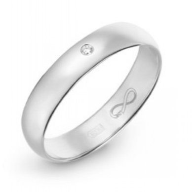 Обручальное кольцо R01-WED-00028-М12704 - Ювелирный бренд Московский ювелирный завод