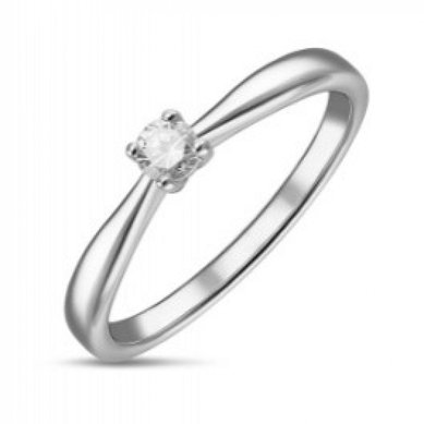 Помолвочное кольцо R01-SOL60-010-G2-М12717 - Ювелирный бренд Московский ювелирный завод